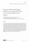Research paper thumbnail of Reflexions on the margins of the Global Survey of Anthropological Practice