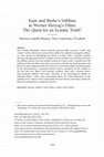 Research paper thumbnail of Kant and Burke’s Sublime in Werner Herzog’s Films: The Quest for an Ecstatic Truth