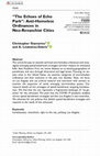Research paper thumbnail of "The Echoes of Echo Park": Anti-Homeless Ordinances in Neo-Revanchist Cities