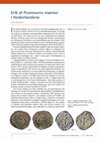 Research paper thumbnail of Erik af Pommerns mønter in Nederlandene