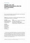 Research paper thumbnail of Identity, Loss, and Singing Transcendence after the End of the World