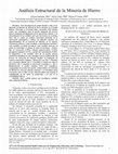 Research paper thumbnail of Análisis Estructural de la Minería de Hierro