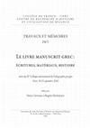 Research paper thumbnail of Reginald Pole, Bernardino Sandro et Dimitrios Zinos: à propos du modèle de l'édition princeps des Ascétiques de Saint Basile par Stefano Nicolini da Sabbio (Venise, 1535), Paris 2020