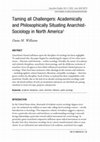 Research paper thumbnail of Taming all Challengers: Academically and Philosophically Situating Anarchist-Sociology in North America