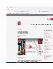 Research paper thumbnail of Future of Opera