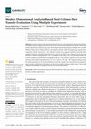 Research paper thumbnail of Modern Dimensional Analysis-Based Steel Column Heat Transfer Evaluation Using Multiple Experiments