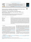 Research paper thumbnail of Funerary practices in megalithic tombs during the Argaric Bronze Age in South-Eastern Iberia: The cemetery of Los Eriales