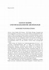 Research paper thumbnail of GUSTAV RADDE UND DIE KAUKASISCHE ARCHÄOLOGIE