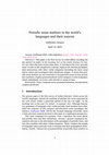 Research paper thumbnail of Periodic tense markers in the world’s languages and their source