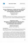 Research paper thumbnail of Review of Mackenzie, J. Lachlan and Laura Alba-Juez (eds.). 2019. Emotion in Discourse. Amsterdam and Philadelphia: John Benjamins