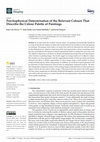 Research paper thumbnail of Psychophysical Determination of the Relevant Colours That Describe the Colour Palette of Paintings