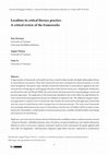 Research paper thumbnail of Localities in critical literacy practice: a critical review of the frameworks