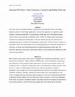 Research paper thumbnail of Enhancing STEM Majors' College Trigonometry Learning Through Building Mobile Apps