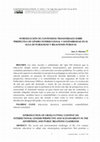 Research paper thumbnail of Introducción de contenidos transversales sobre perspectiva de género interseccional y sostenibilidad en el aula de publicidad y relaciones públicas