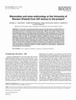 Research paper thumbnail of Mammalian and avian embryology at Warsaw University (Poland) from XIX century to the present