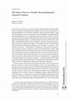 Research paper thumbnail of The Name YhwꜢ as a People: Reconsidering the Amorite Evidence