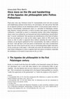 Research paper thumbnail of Once more on the life and handwriting of the hypatos tōn philosophōn John Pothos Pediasimos, I. Garenis – Ch. Dendrinos (ed.), Bibliophilos. Books and Learning in the Byzantine World, Berlin 2021, 313-330.