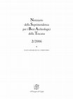 Research paper thumbnail of L. Fedeli, F. Giovannini, A. Mini, P. Orecchioni, 2007, Castiglion Fiorentino (ar). Castello di Montecchio Vesponi: campagna di scavo 2006, in «Notiziario della Soprintendenza Archeologica per la Toscana», 2/2006, Firenze, pp. 174-176.