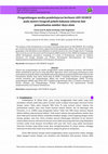 Research paper thumbnail of Pengembangan media pembelajaran berbasis GEO-SEARCH pada materi Geografi pokok bahasan sebaran dan pemanfaatan sumber daya alam