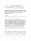 Research paper thumbnail of Review of Milinda Hoo, Eurasian localisms: towards a translocal approach to Hellenism and inbetweenness in central Eurasia, third to first centuries BCE. Oriens et Occidens, 41. Stuttgart: Franz Steiner Verlag, 2022. Pp. 338. ISBN 9783515133159