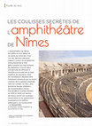 Research paper thumbnail of Les coulisses secrètes de l'’amphithéâtre de Nîmes