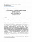 Research paper thumbnail of Presencia Social y Su Relación Con La Actividad De Estudiantes en Línea