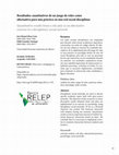 Research paper thumbnail of Resultados cuantitativos de un juego de roles como alternativa para una práctica en una red social disciplinar