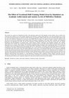 Research paper thumbnail of The Effect of Vocational Skill Training Model Given by Simulators on Academic Achievement and Anxiety Levels of Midwifery Students