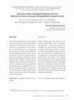 Research paper thumbnail of ¿Qué hacer frente a la llegada inminente del otro? Reflexiones en torno al concepto de hospitalidad de Jacques Derrida/ How to Face the Imminent Arrival of the Other? Some Thoughts on Jacques Derrida's Concept of Hospitality