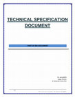 (PDF) Technical Specification Document