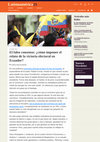 Research paper thumbnail of El falso consenso: ¿cómo imponer el relato de la victoria electoral en Ecuador?