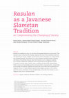 Research paper thumbnail of Rasulan as a Javanese Slametan Tradition on Compromising the Changing of Society