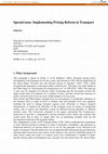 PDF) Determining the optimum toll level for freight vehicles in