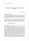 Research paper thumbnail of Symptoms of nasal effacement in Hispano-celtic