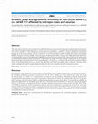 Research paper thumbnail of Growth, yield and agronomic efficiency of rice (Oryza sativa L.) cv. IAPAR 117 affected by nitrogen rates and sources
