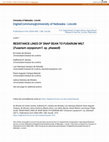Research paper thumbnail of RESISTANCE LINES OF SNAP BEAN TO FUSARIUM WILT (\u3ci\u3eFusarium oxysporum\u3c/i\u3e f. sp. \u3ci\u3ephaseoli\u3c/i\u3e)