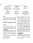 Research paper thumbnail of How can we can create an equitable CHI