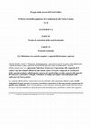 Research paper thumbnail of Progetto della Società SOCIALITARIA - Capitolo 11 - § 6: Distinzione tra capacità acquisite e capacità effettivamente espresse