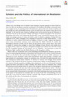 Research paper thumbnail of Scholars and the Politics of International Art Restitution