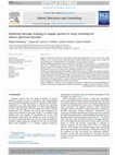 Research paper thumbnail of Exploring message framing to engage parents in early screening for autism spectrum disorder