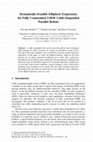 Research paper thumbnail of Dynamically-Feasible Elliptical Trajectories for Fully Constrained 3-DOF Cable-Suspended Parallel Robots