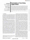 Research paper thumbnail of Reorientation of Free-Falling Legged Robots