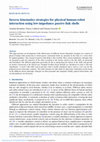 Research paper thumbnail of Inverse kinematics strategies for physical human-robot interaction using low-impedance passive link shells