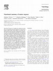 Research paper thumbnail of Functional anatomy of motor urgency