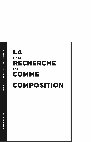 Research paper thumbnail of Steven Feld, La recherche comme composition. Préface et édition par Jonathan Larcher et Damien Mottier