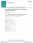 Research paper thumbnail of EFL textbooks for young learners: a comparative analysis of vocabulary