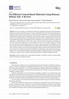 Research paper thumbnail of Eco-Efficient Cement-Based Materials Using Biomass Bottom Ash: A Review