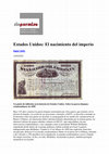Research paper thumbnail of Estados Unidos: El nacimiento del imperio [The Birth of Empire: The Spanish-American War of 1898]
