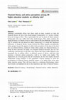 Research paper thumbnail of Financial literacy and advice perceptions among UK higher education students: an ethnicity tale?
