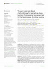 Research paper thumbnail of Toward a standardized methodology for sampling dung beetles (Coleoptera: Scarabaeinae) in the Neotropics: A critical review
